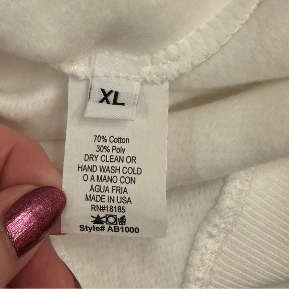 JUDITH MARCH BIRTHDAY QUEEN WHITE PULLOVER EMBELLISHED COTTON Size 1X - Picture 9 of 10